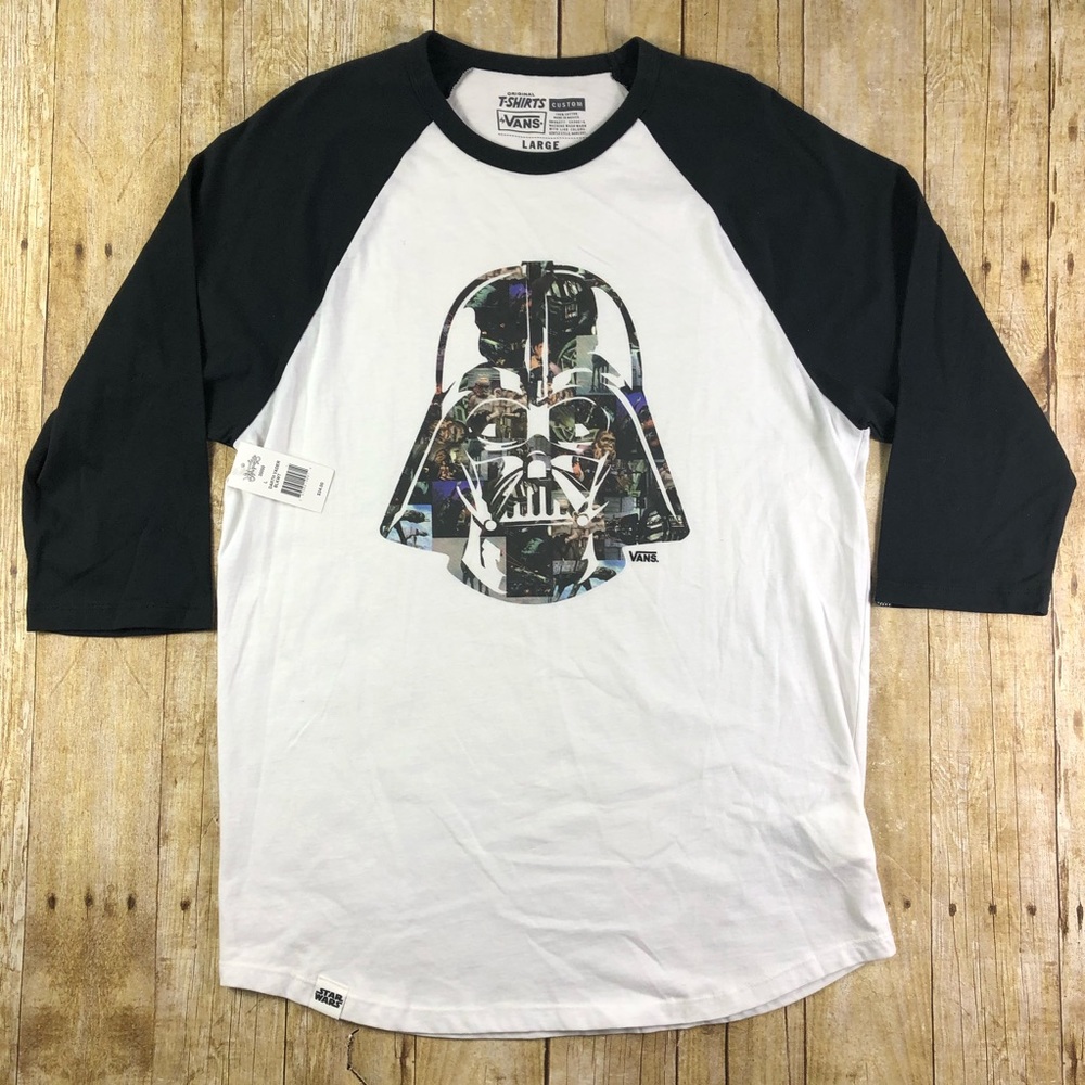 [Vans] Star Wars Darth Vader Raglan Tshirt